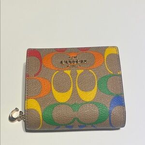 Coach Colorful Signature Wallet